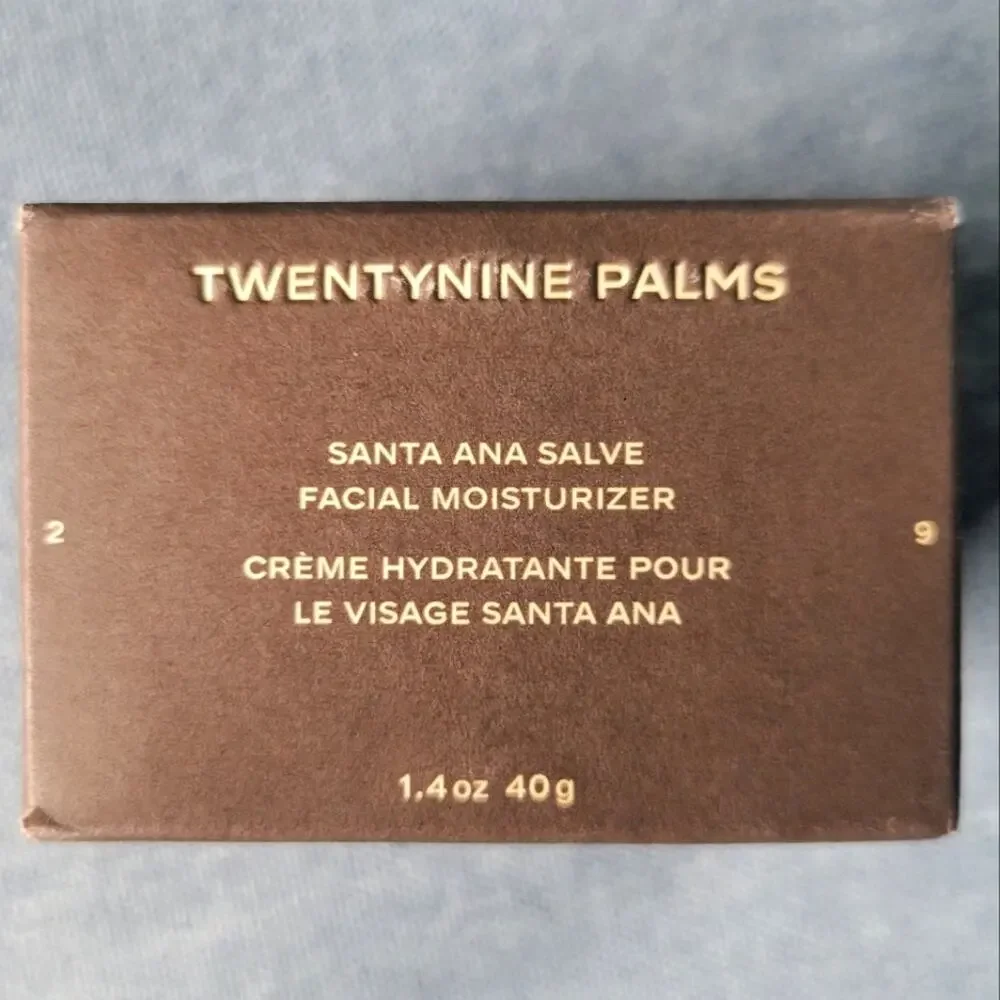 TWENTYNINE PALMS Santa Ana Salve Facial Moisturizer NIB